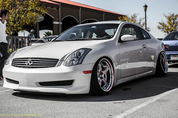 white g35 stance work