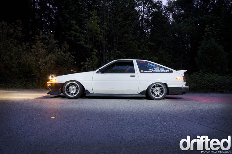 toyota corolla ae86 hachi roku drift drifting drifted