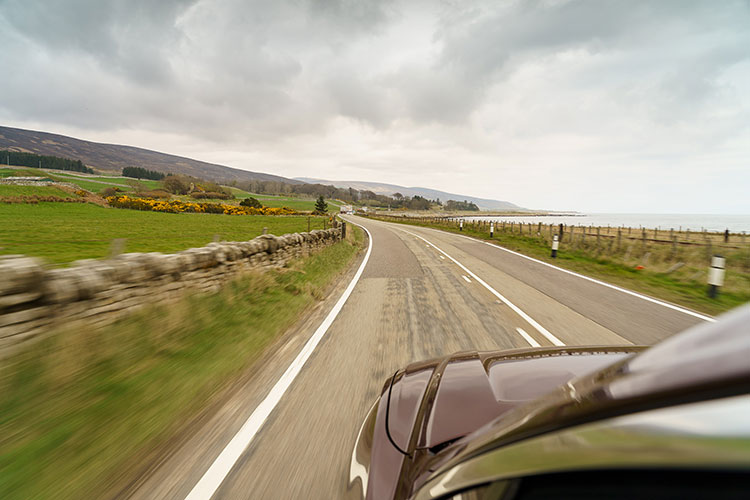 nc500 car trip bonnet