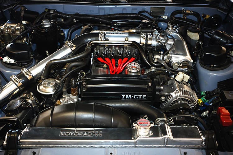 toyota engine bay tuned