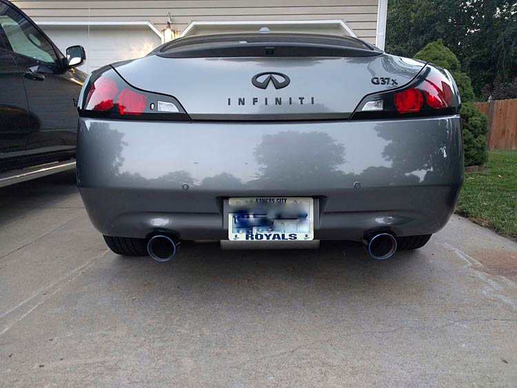 invidia gemini dual cat back exhaust