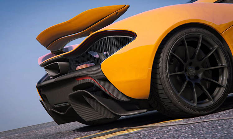 mclaren p1 hypercar mod