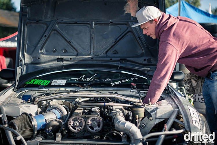 1jz engine bay single turbo