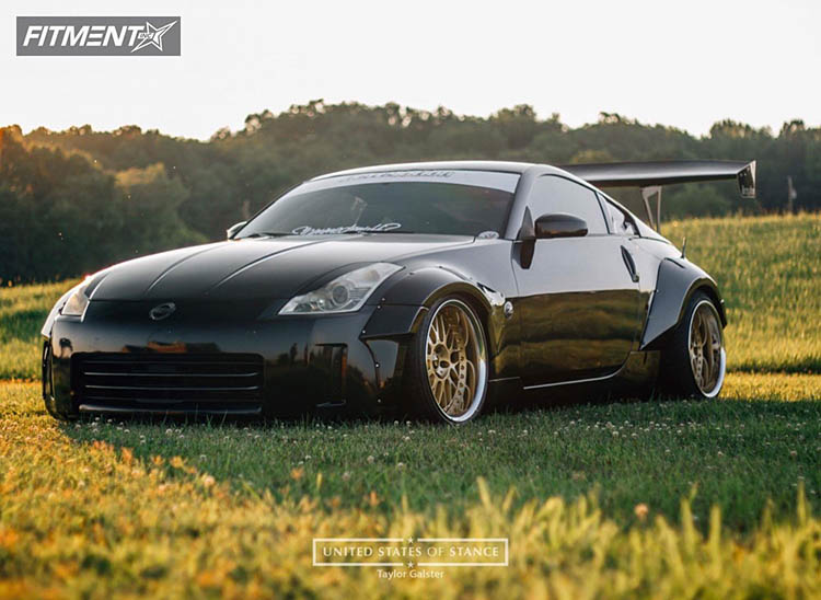 Slammed Nissan 350z