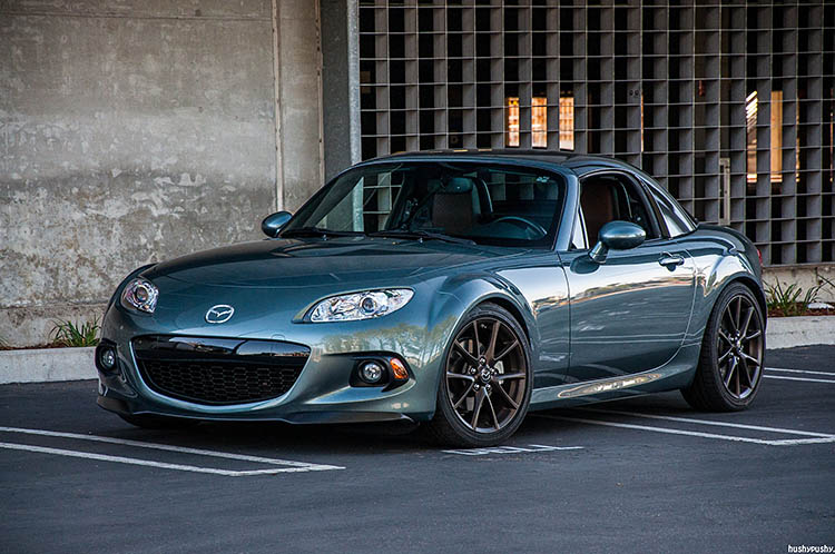 clean mazda miata nc hard parked