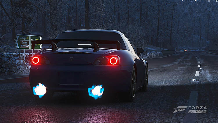 honda s2000 flames