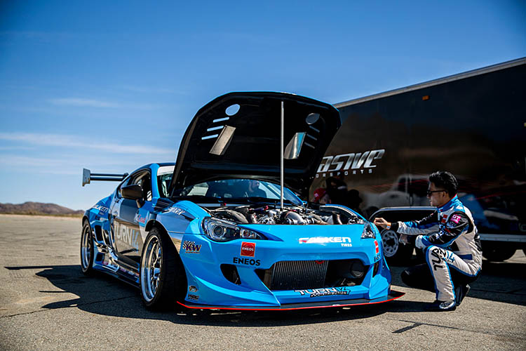 A Ferrari-powered Toyota 86 drift car is as awesome as you'd think