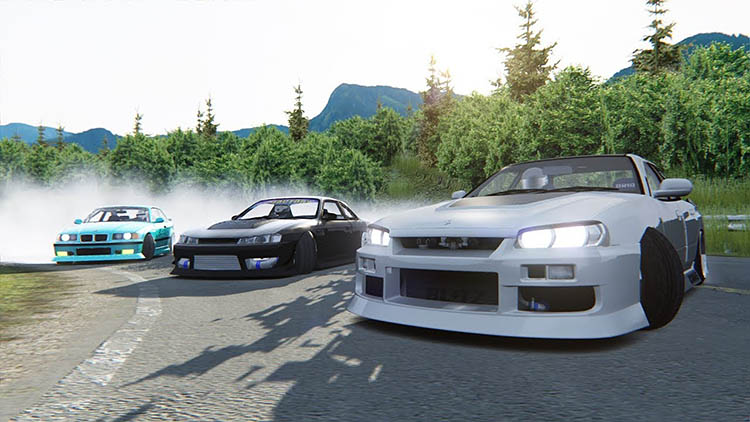 Some of my favourite German drift cars. What do you like to drive sideways  in? : r/assettocorsa