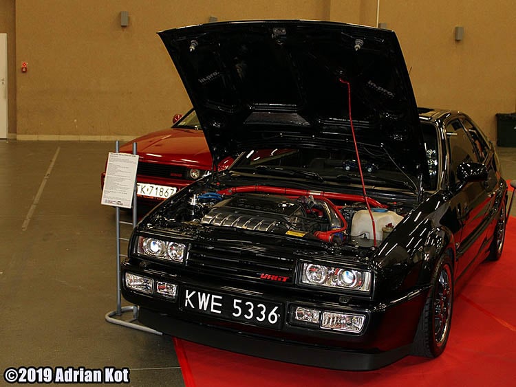 vw corrado show engine bay turbo