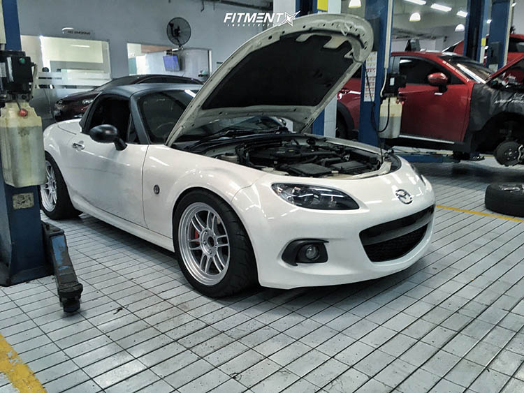 enkei rpf1 2014 mx 5 miata mazda gt bc racing coilovers silver