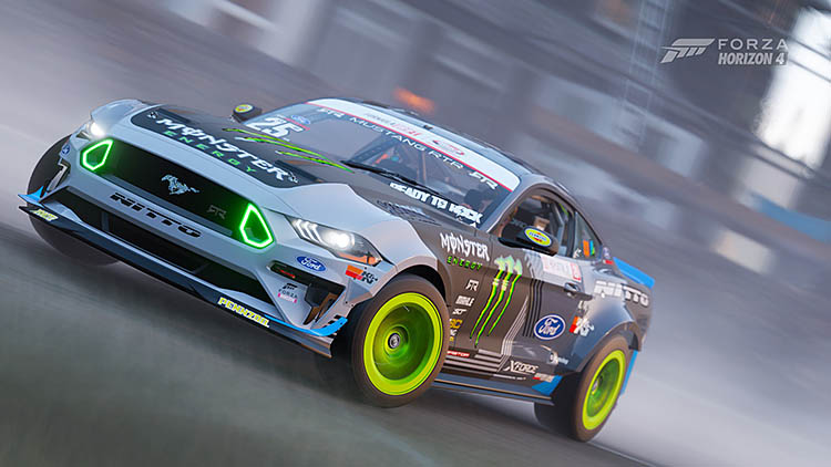 vaughn gittin jr ford rtr mustang drift