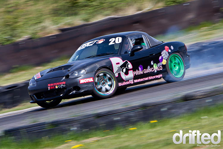 mazda miata nb sideways drift drifting