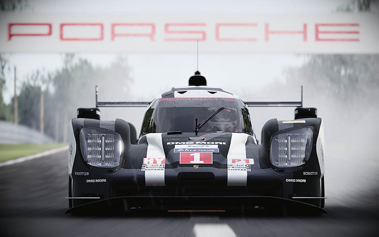 porsche 919 lmp1 le mans race racecar