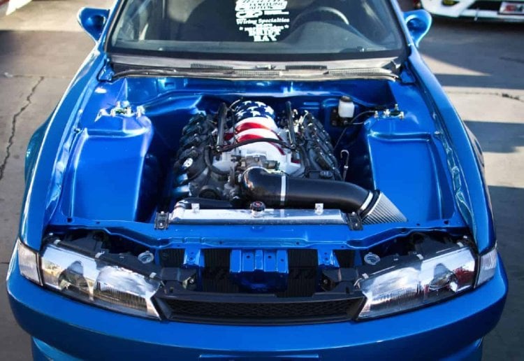 nissan s14 sikky full kit 240sx ls swap