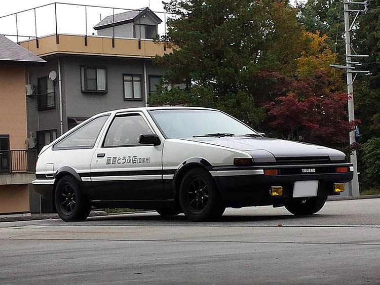 Toyota builds an actual Initial D concept car, plus awesome manga