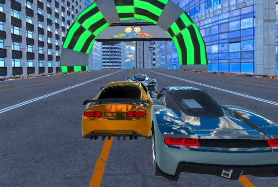 City Car Stunts 4 - Let's Play! (Online Racing Game) 