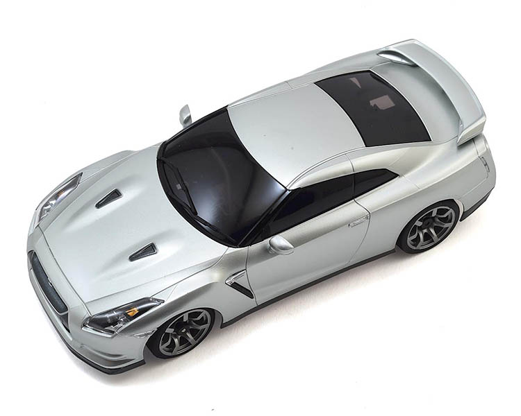 kyosho mr03 s2 nissan gtr silver