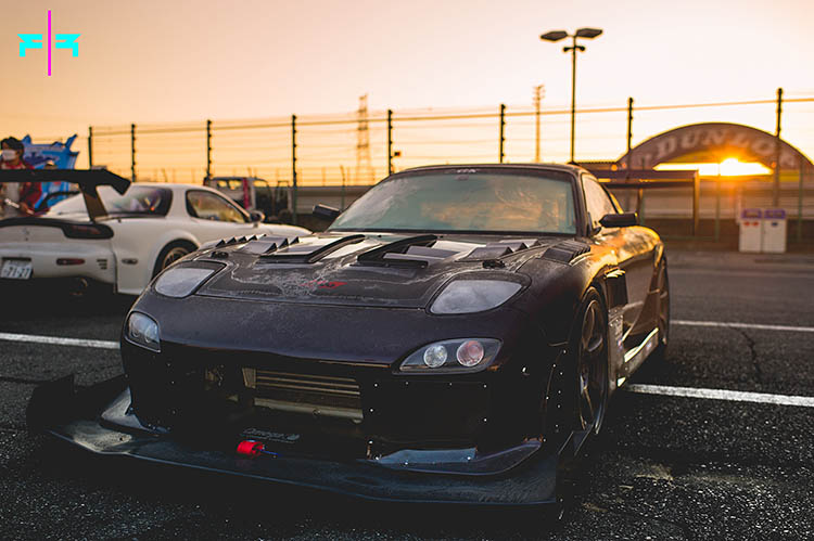 mazda rx7 fd sunset japan widebody