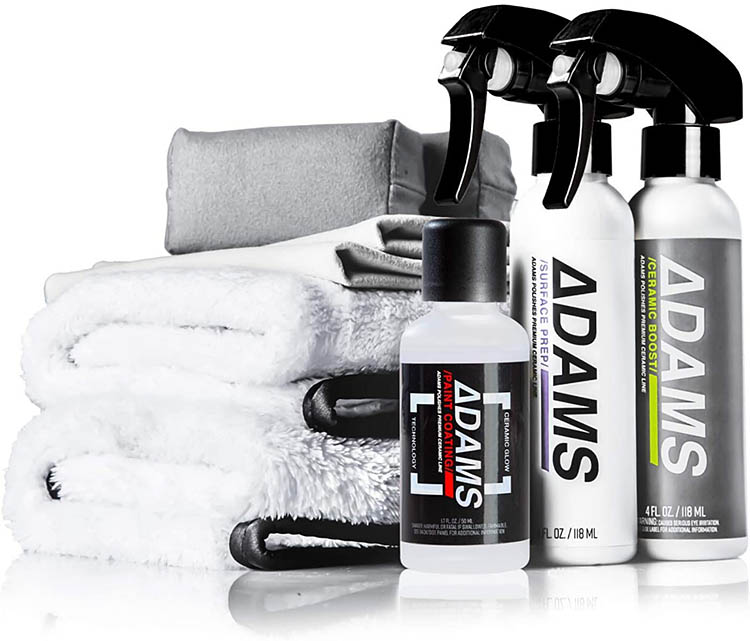 adams uv ceramic paint coating kit 9h