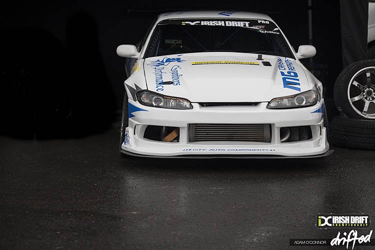 idc white nissan-silvia s15 white widebody ireland