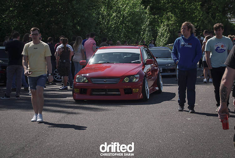 red-toyota altezza lexus is300 is350 stance letstance uk