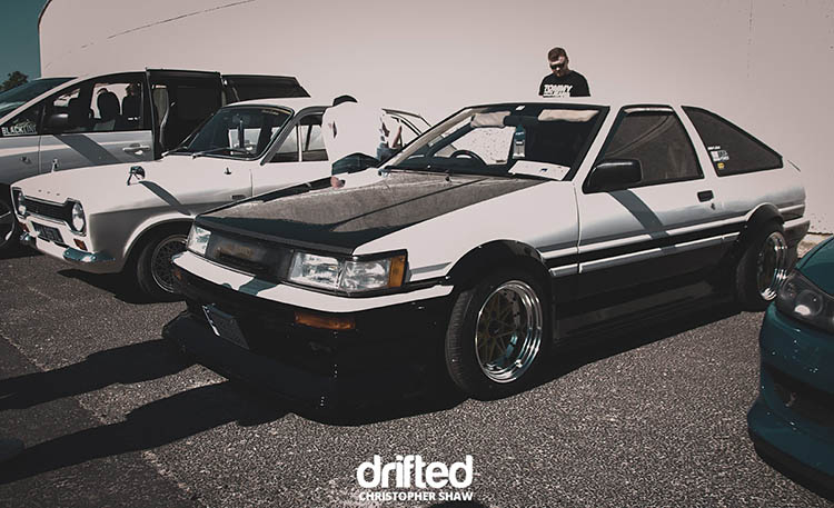 toyota corolla ae86 hachiroku jdm tsuchiya stance letstance uk