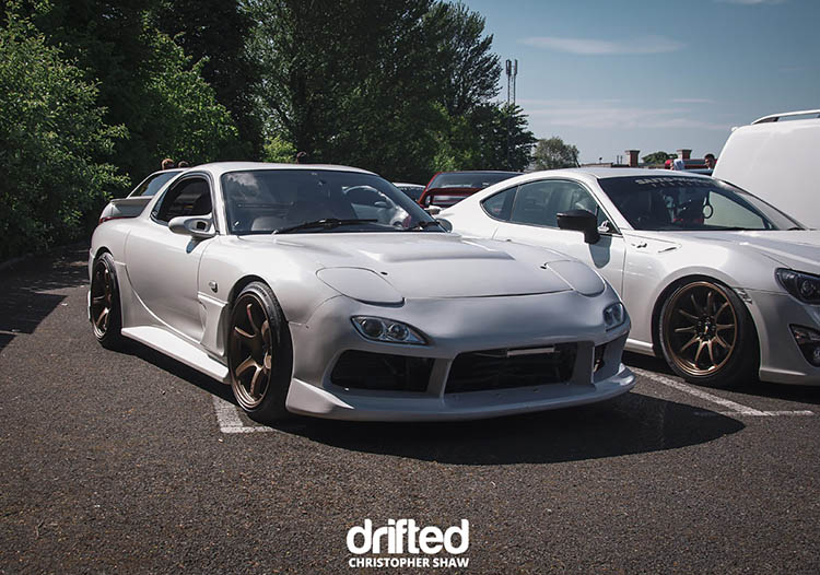 white mazda rx7 fd rotary jdm stance letstance uk