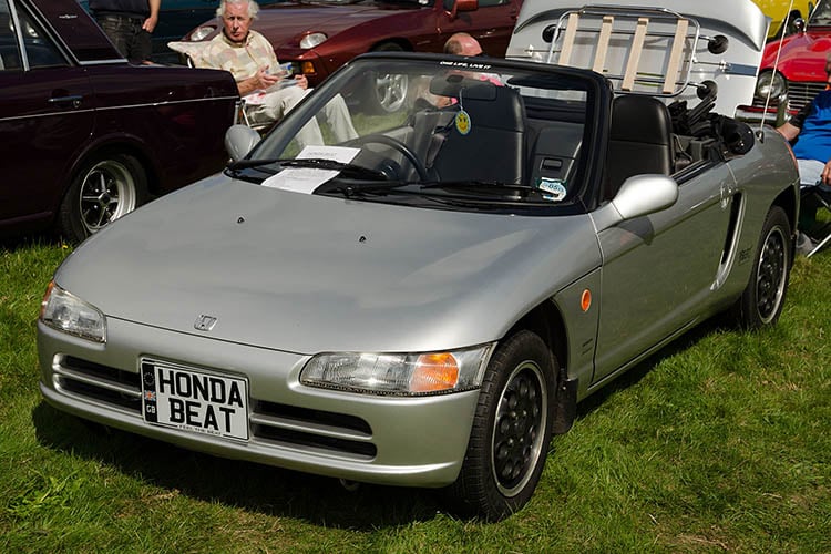 silver honda beat jdm