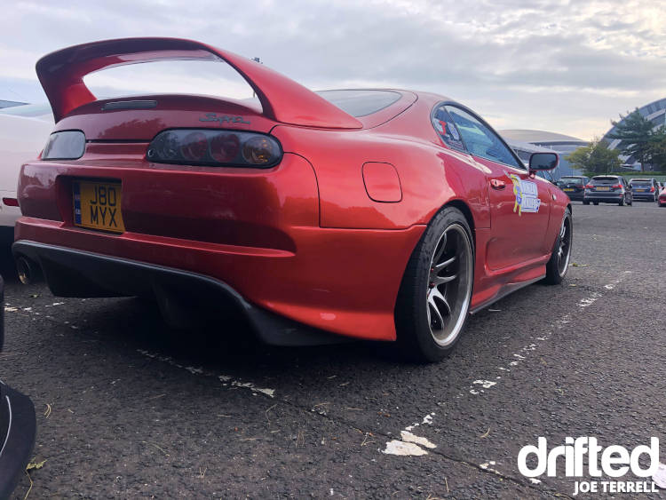 toyota supra v8 swap rear