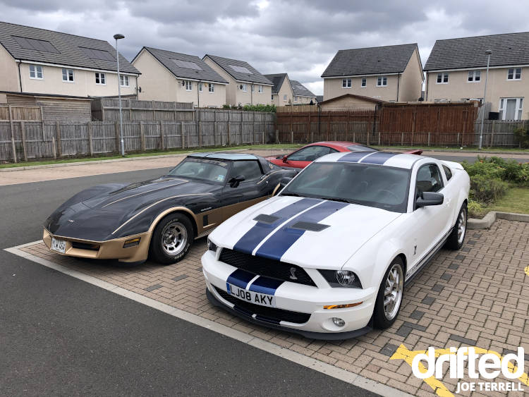 shelby gt500 parked