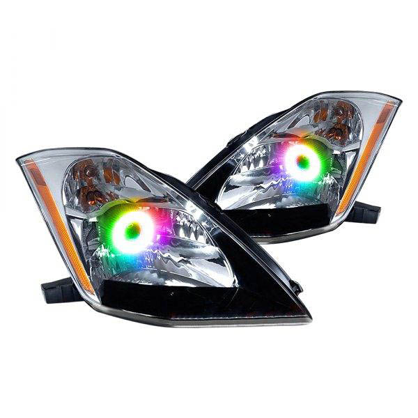 oracle lighting led multicolored halo kit nissan