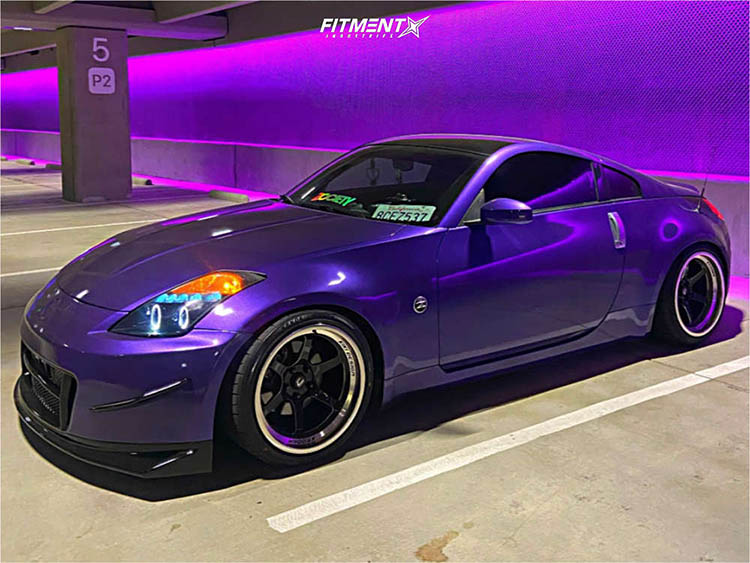 purple touring bc racing coilovers cosmis racing xt 006r machined black nissan
