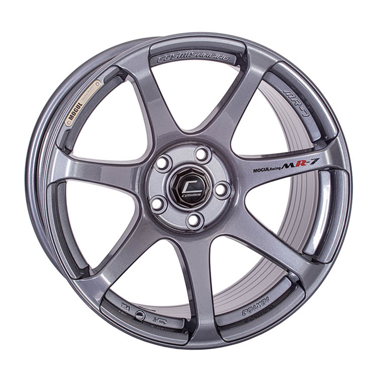 cosmis racing mr7 gun metal 18x9 25mm 5x114 3