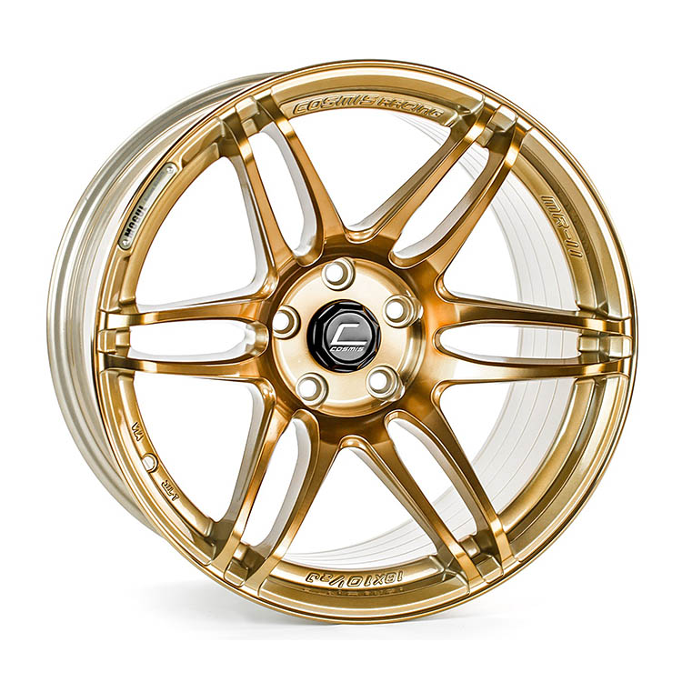 cosmis racing mrii hyper bronze 18x9 15mm 5x114 3