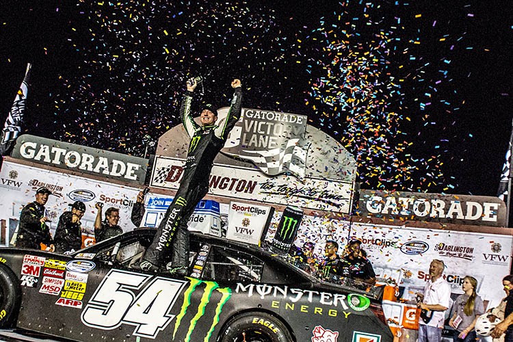 kyle busch celebration 2013