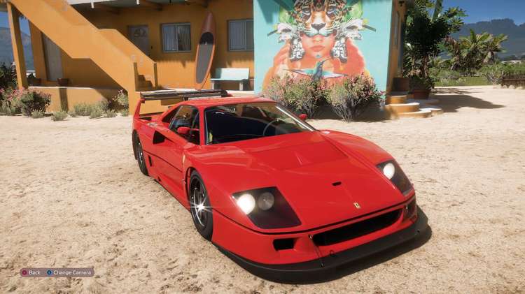 ferrari f40 forza horizon 5 barn finds