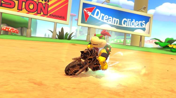 drift mario kart 8 deluxe dlc