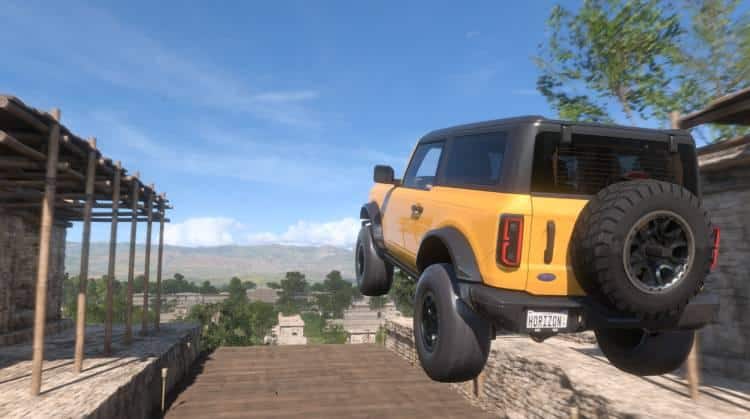 jeep jump air forza motorsport vs horizon