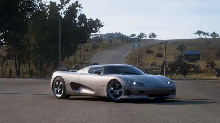 koenigsegg cc8s fastest car in forza 5