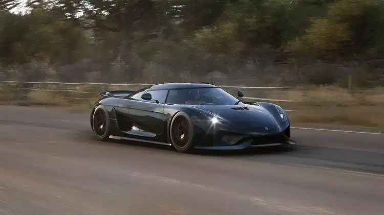 koenigsegg regera fastest car in forza 5