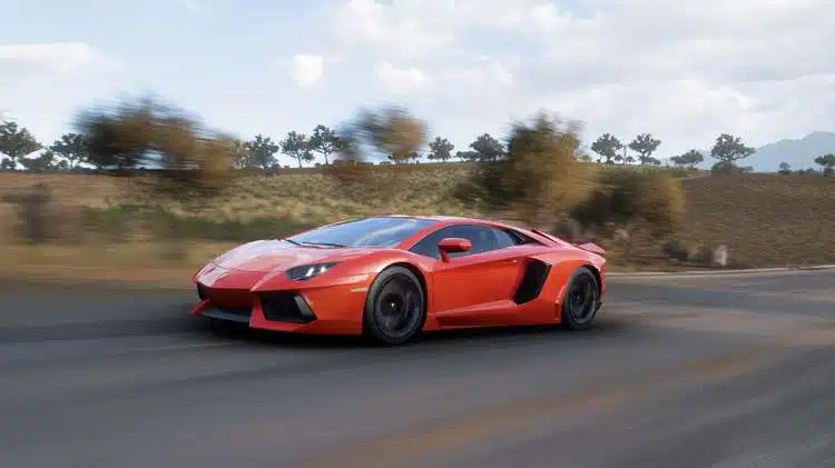 lamborghini aventador fastest car in forza 5