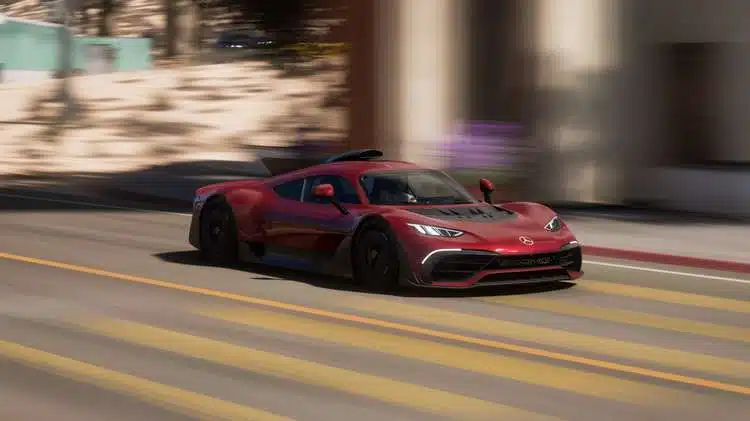 mercedez benz amg one fastest car in forza 5