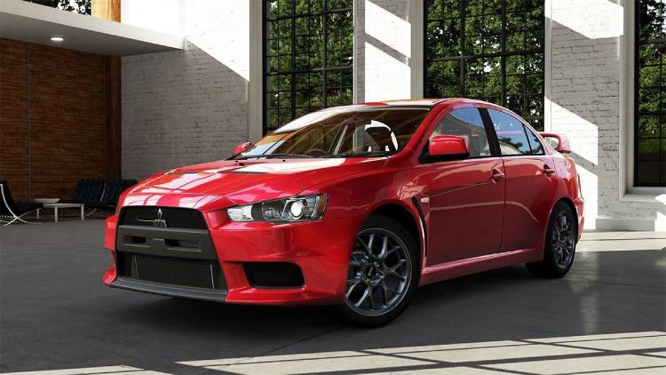 mitsubishi lancer evolution x gsr best rally car forza horizon 5