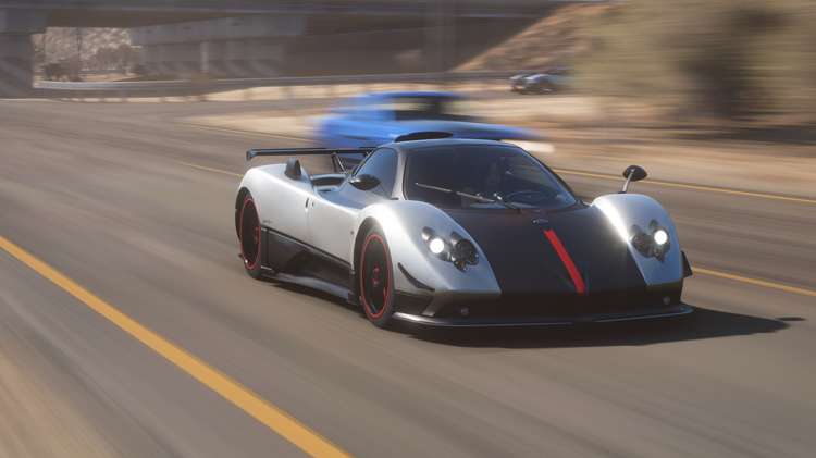 pagani zonda cinque roadster fastest car in forza 5