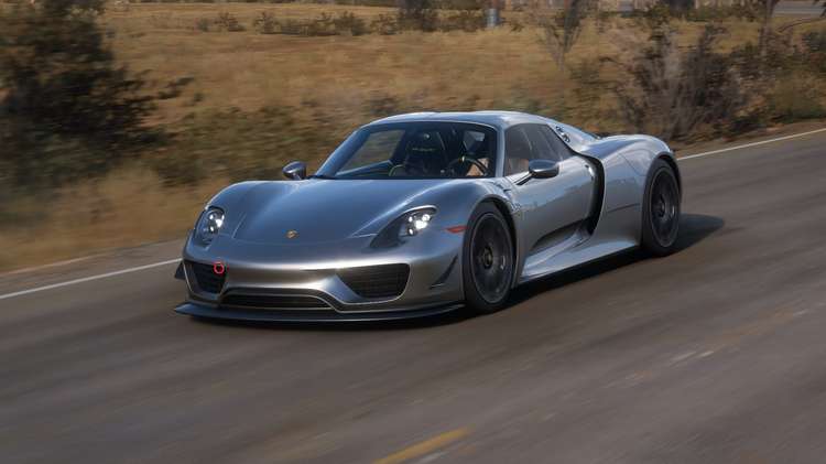 porsche 918 spyder fastest car in forza 5