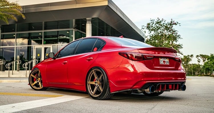 q50 redsport infiniti q50 vs q70