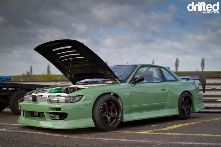 clean green silvia s13 coupe