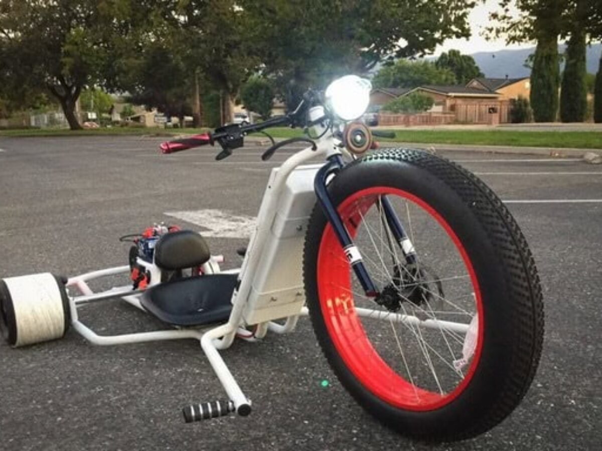 Electric Drift Trike - Three-Wheeled Epicness - DRIFTED