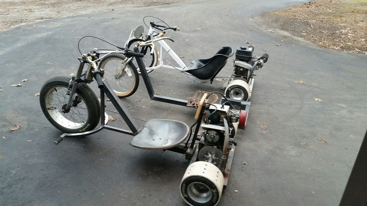 homemade 2 electric drift trike
