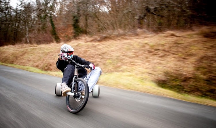 triking solo electric drift trike